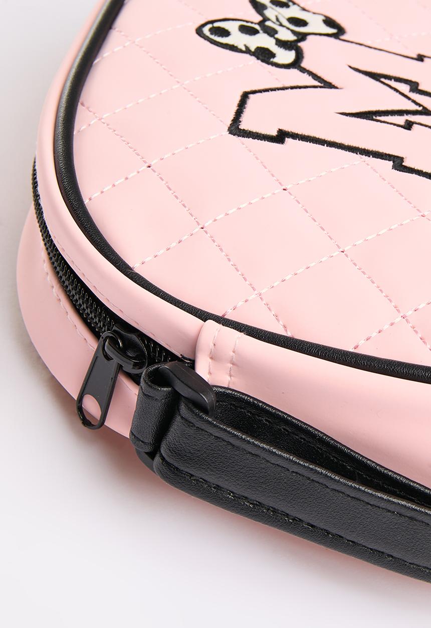 Pop Candy - Minnie Quilted Pu Crossbody - pink/black