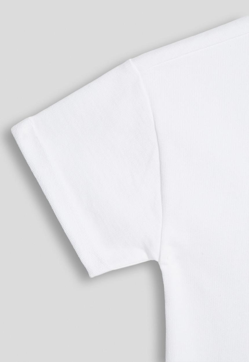 POLO - Girls Kim Sport Short sleeve Tee - White