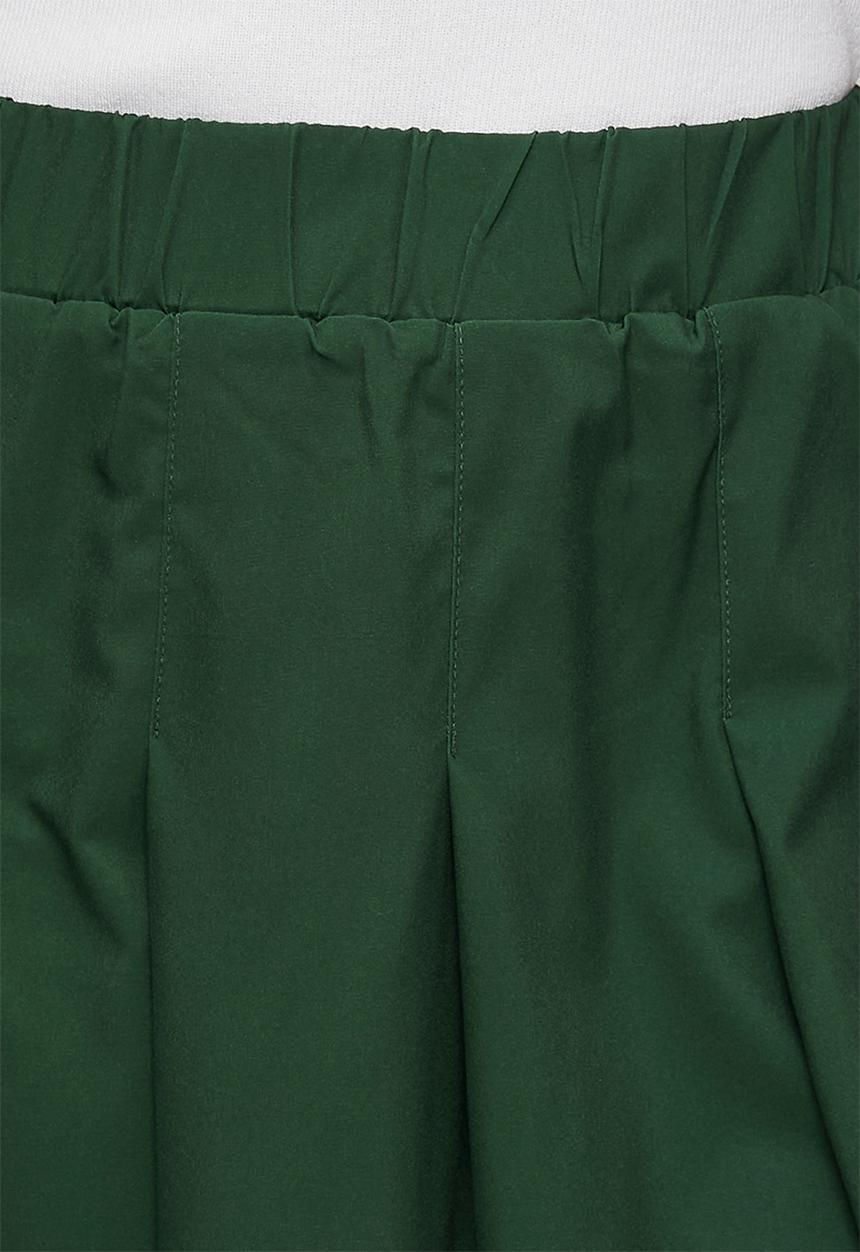 POLO - Wmn Sam Pleated Sport Skort - Forest Green