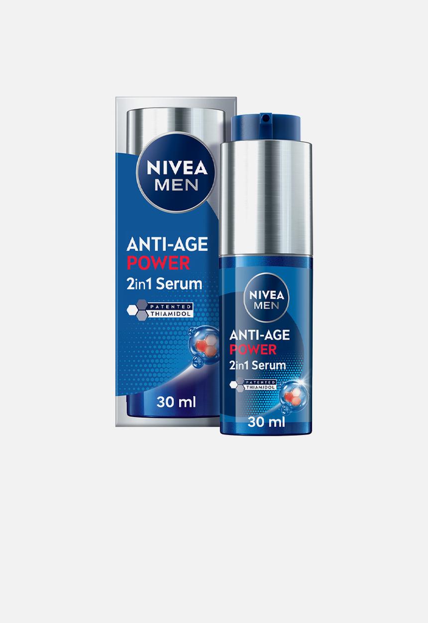Nivea - MEN Anti-Age Power 2in1  Anti-Dark Mark & Anti-Wrinkle Face Serum - 30ml