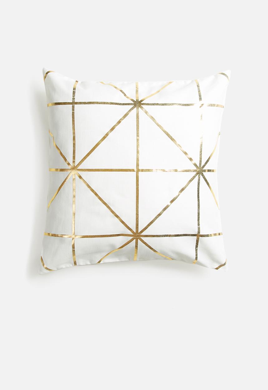 Sixth Floor - Diamond foil cushion cover