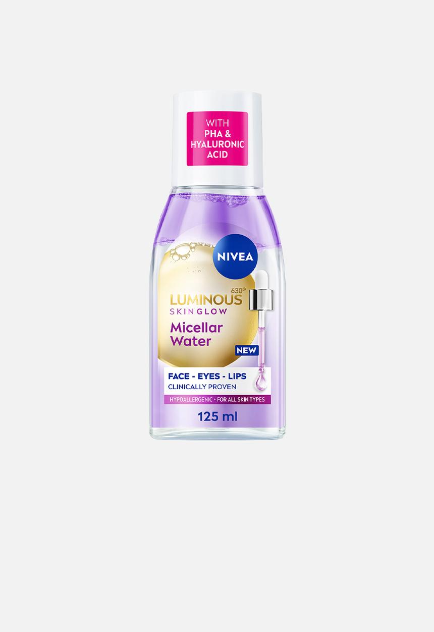 Nivea - LUMINOUS630 Skin Glow Micellar Water Effective Make-up Remover - 125ml