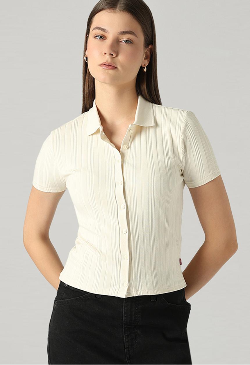 Levi’s® - Leah Knit Shirt - White