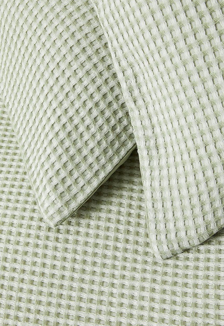 Sixth Floor - Nap Waffle Weave Duvet Set Sage