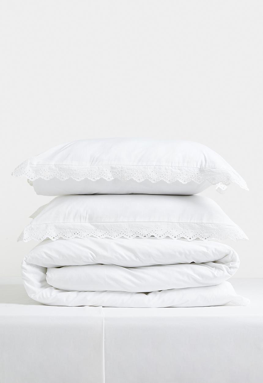 Sixth Floor - Reverie Cotton Broderie Anglaise Duvet Set