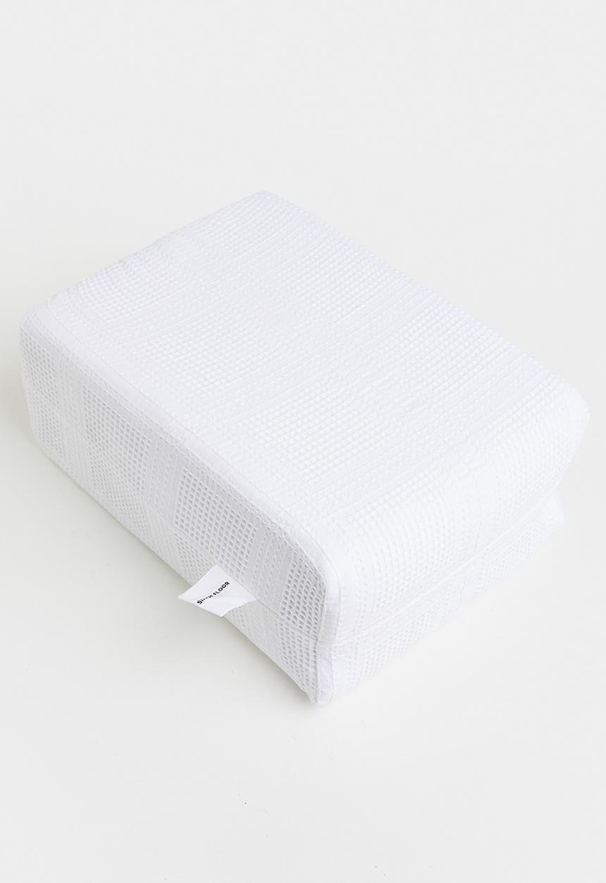 Sixth Floor - Verso Check Waffle Weave Duvet Set White