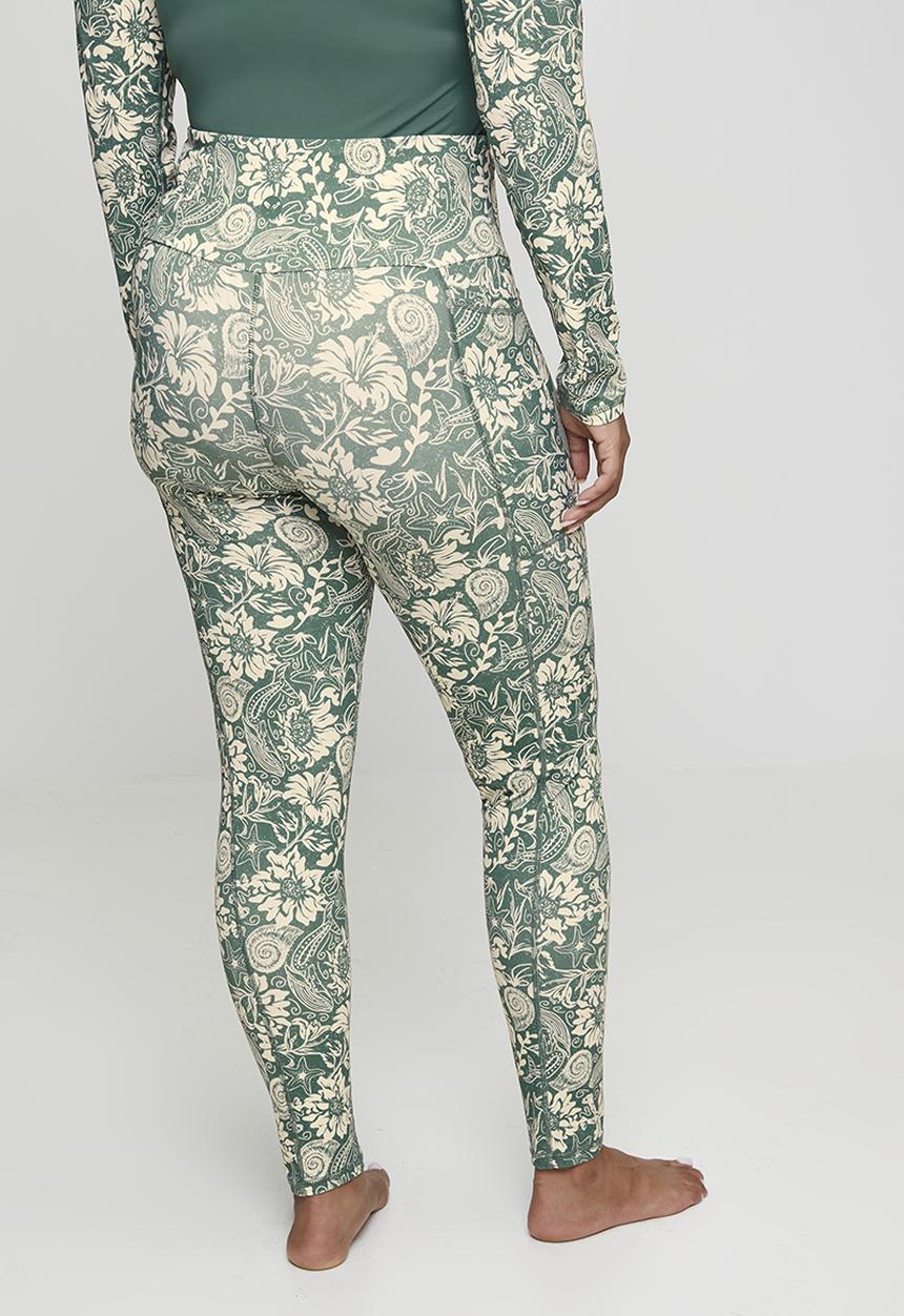 Lizzy - Plus ladies elasticated leggings - beach boho