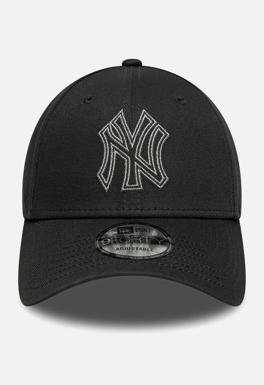 New Era - Metallic Outline 9Forty Neyyan  Stcmts - Grey