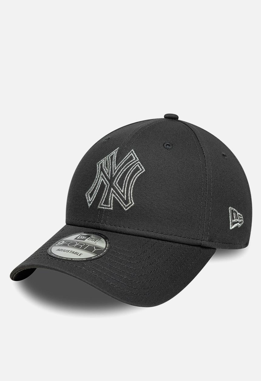 New Era - Metallic Outline 9Forty Neyyan  Stcmts - Grey