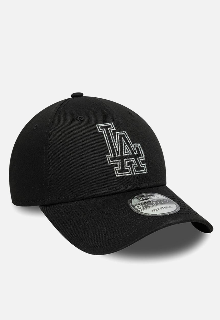 New Era - Metallic Outline 9Forty Losdod  Blkmts - Black