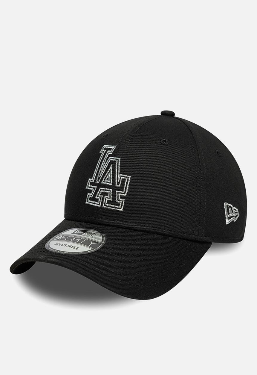 New Era - Metallic Outline 9Forty Losdod  Blkmts - Black