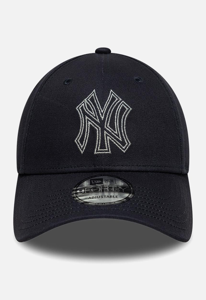 New Era - Metallic Outline 9Forty Neyyan  Nvymts - Navy