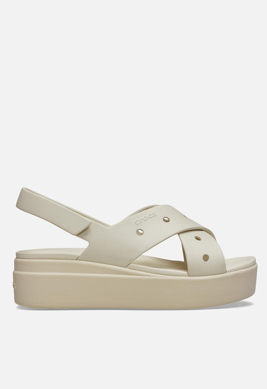 Crocs - Brooklyn 4u cross strap sandal - frappé