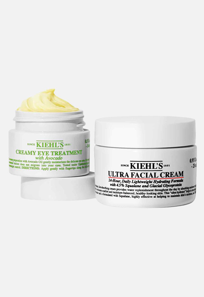 Kiehl's - Ultra Facial Cream 28ml + Avo Eye Cream 14ml Hydrating Hits Gift Set
