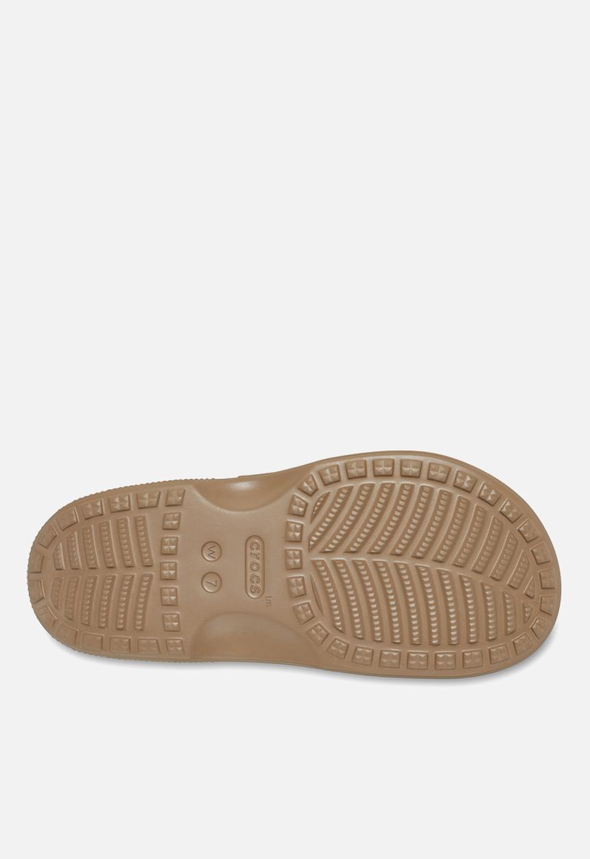 Crocs - Saturday Metallic Buckle Sandal W - Sepia
