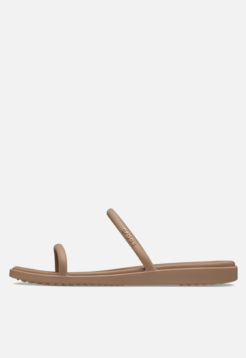 Crocs - Miami two strap sandal - milk chocolate