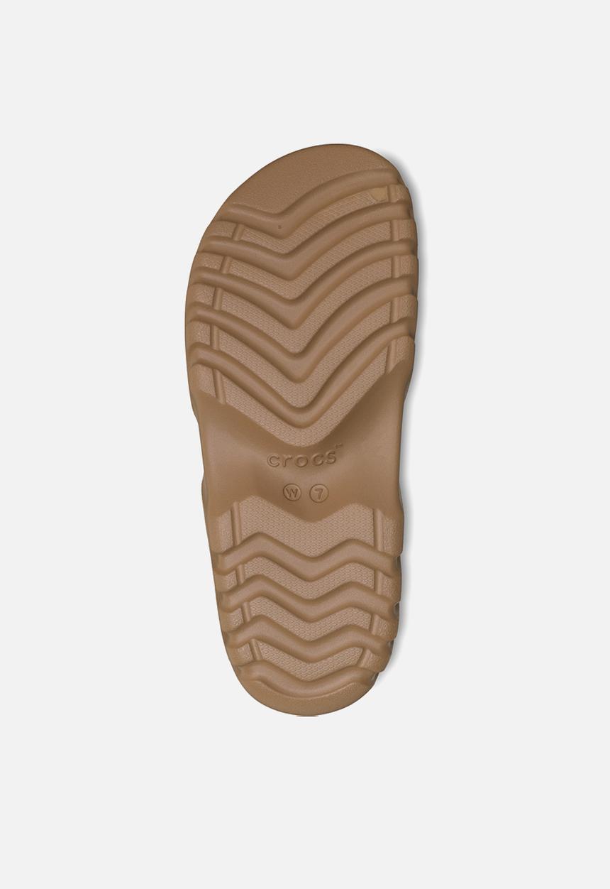 Crocs - Axle suede mule - sepia/dark cocoa