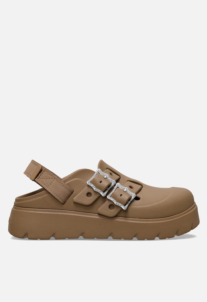 Crocs - Loaferette bejeweled clog - sepia
