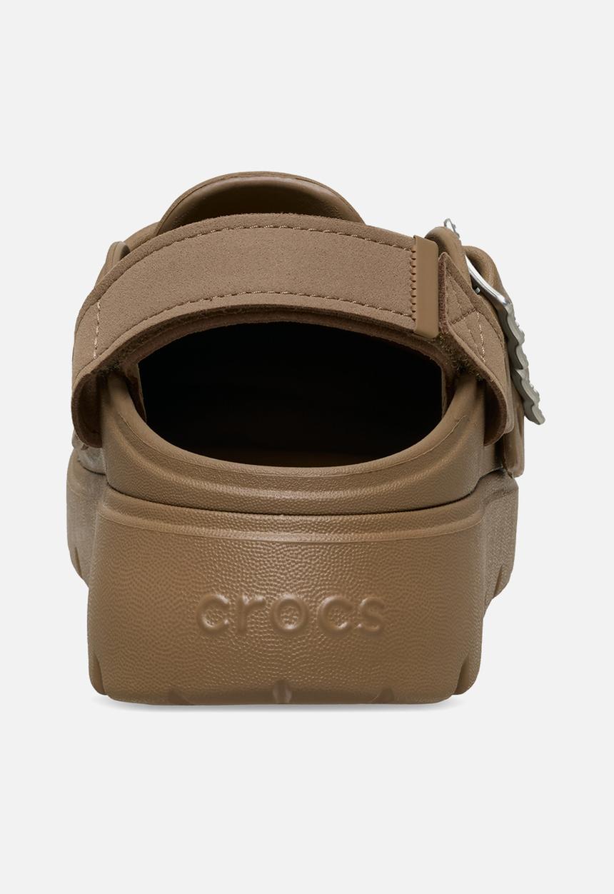Crocs - Loaferette bejeweled clog - sepia