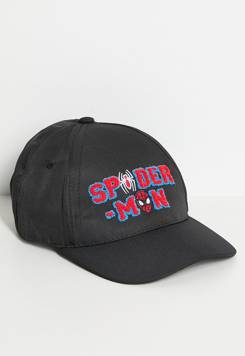 Pop Candy - Spiderman Flock Cap - black