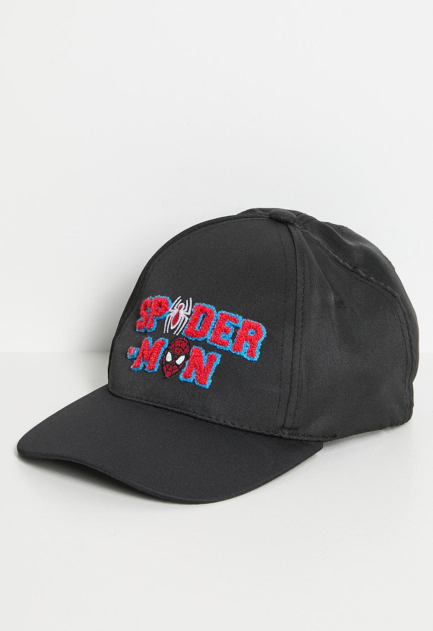 Pop Candy - Spiderman Flock Cap - black
