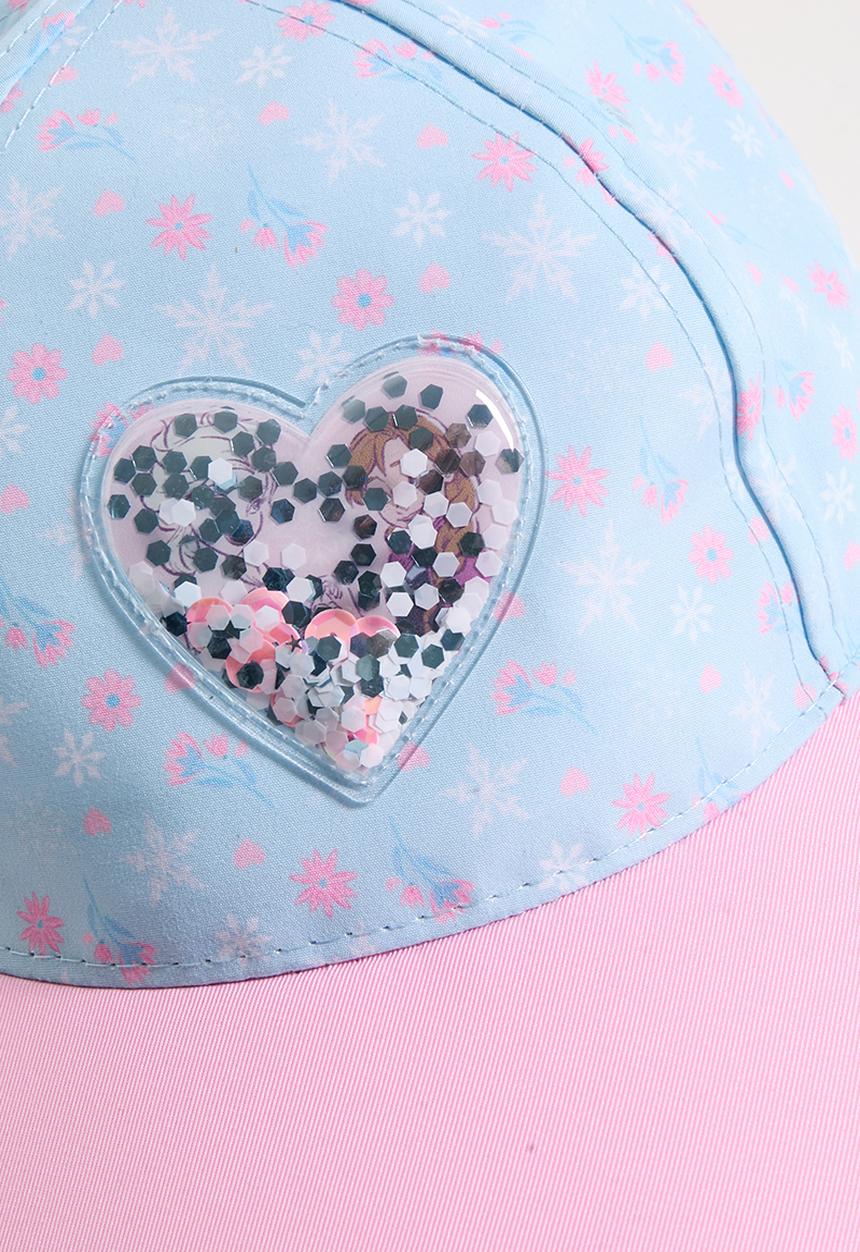 Pop Candy - Frozen 3D Heart Cap - blue/pink
