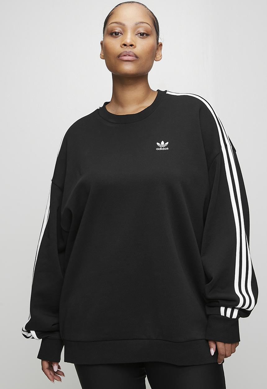 adidas Originals - Plus 3s crew os w s26 top - black/white