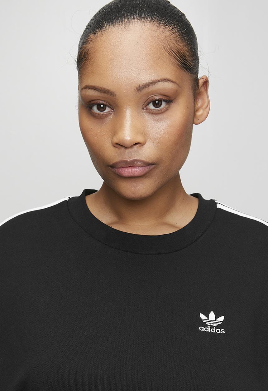 adidas Originals - Plus 3s crew os w s26 top - black/white