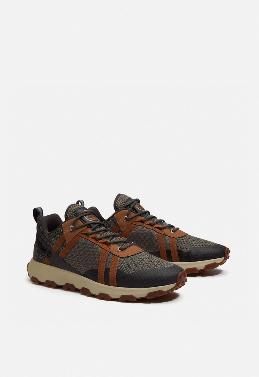 Timberland - WINSOR TRAIL LOW LACE UP SNEAKER MID GREY