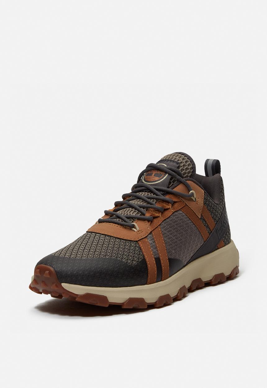 Timberland - WINSOR TRAIL LOW LACE UP SNEAKER MID GREY