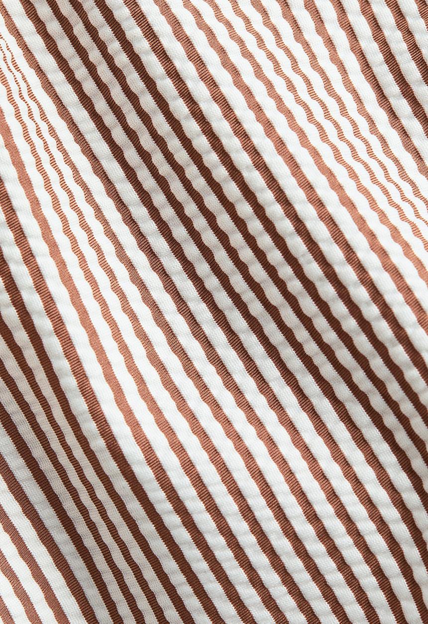 H&M - Swimming trunks - brown/striped