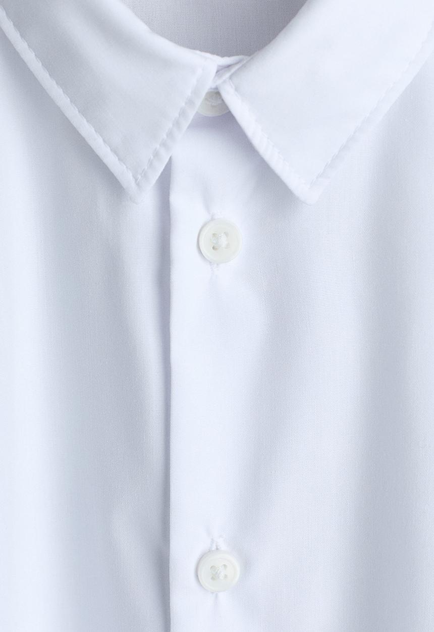 H&M - Easy-iron shirt - white