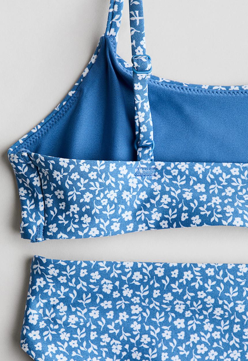 H&M - Bikini - blue/floral