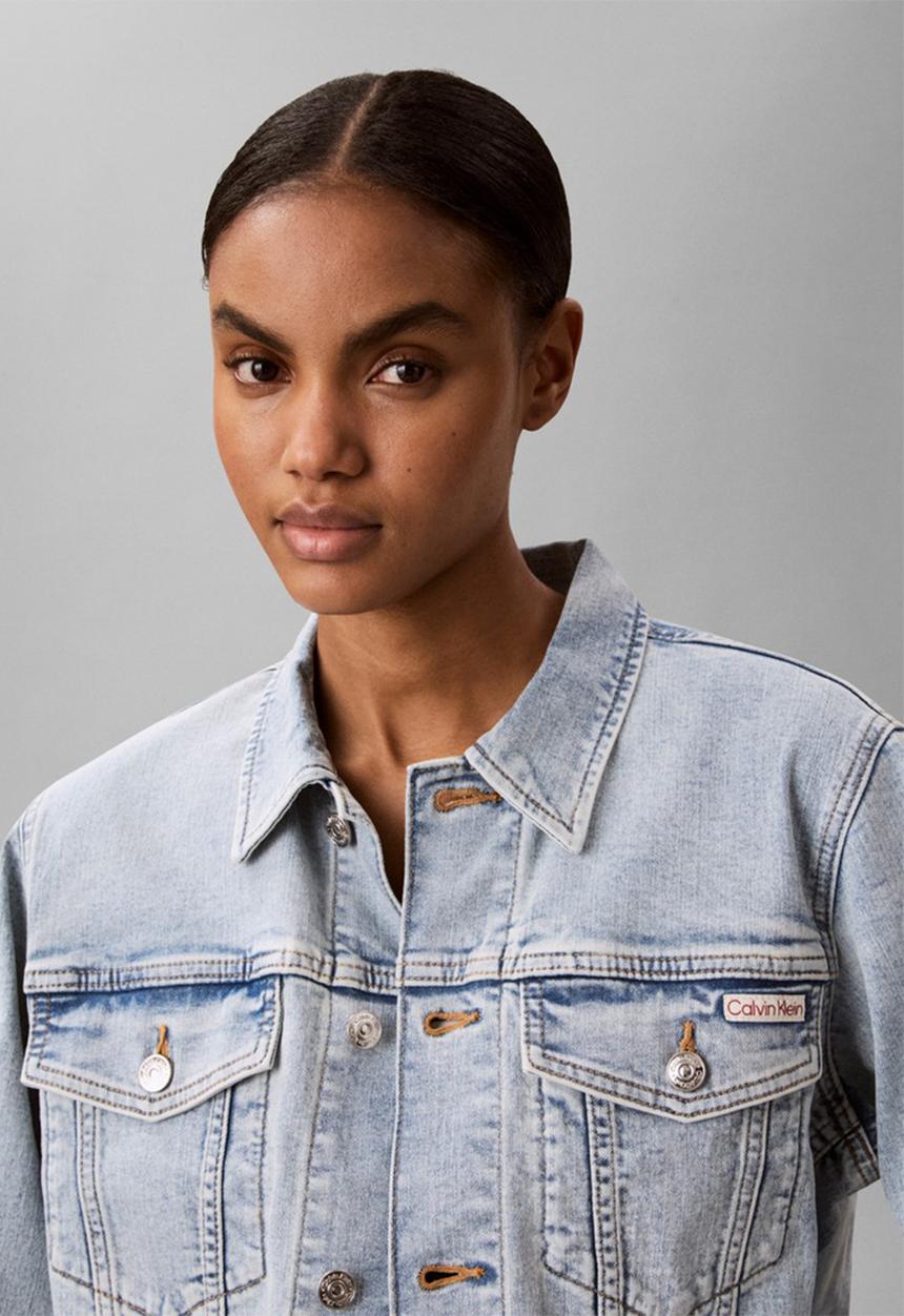 Calvin Klein - Long sleeve classic trucker lafayette - lafayette