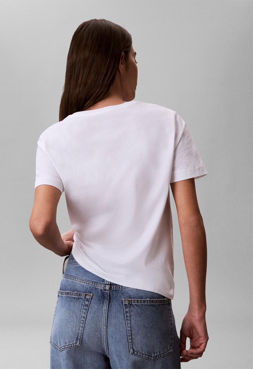 Calvin Klein - Monologo vnk 2pack tee - aged redwood