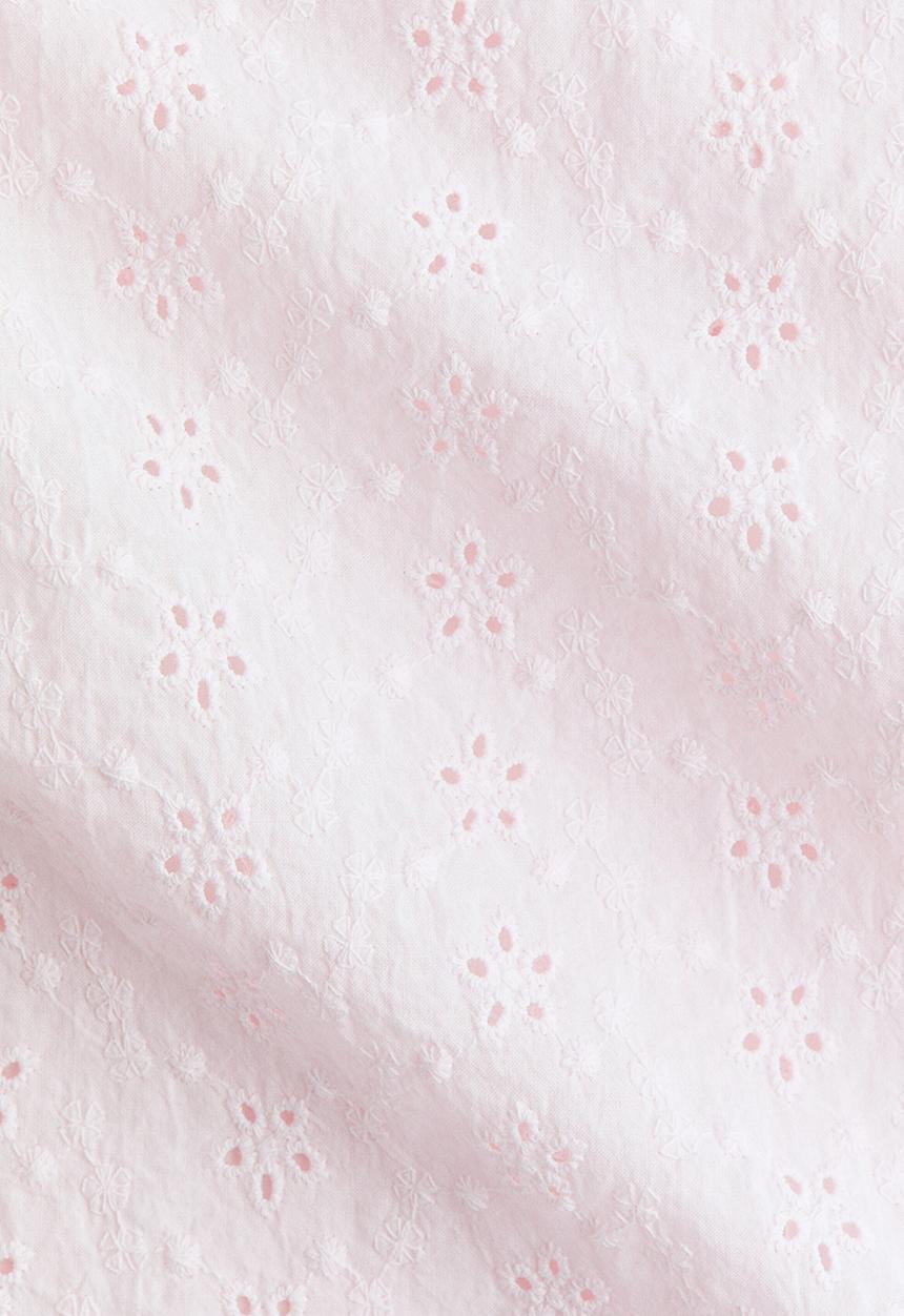 H&M - Broderie anglaise trousers - light pink