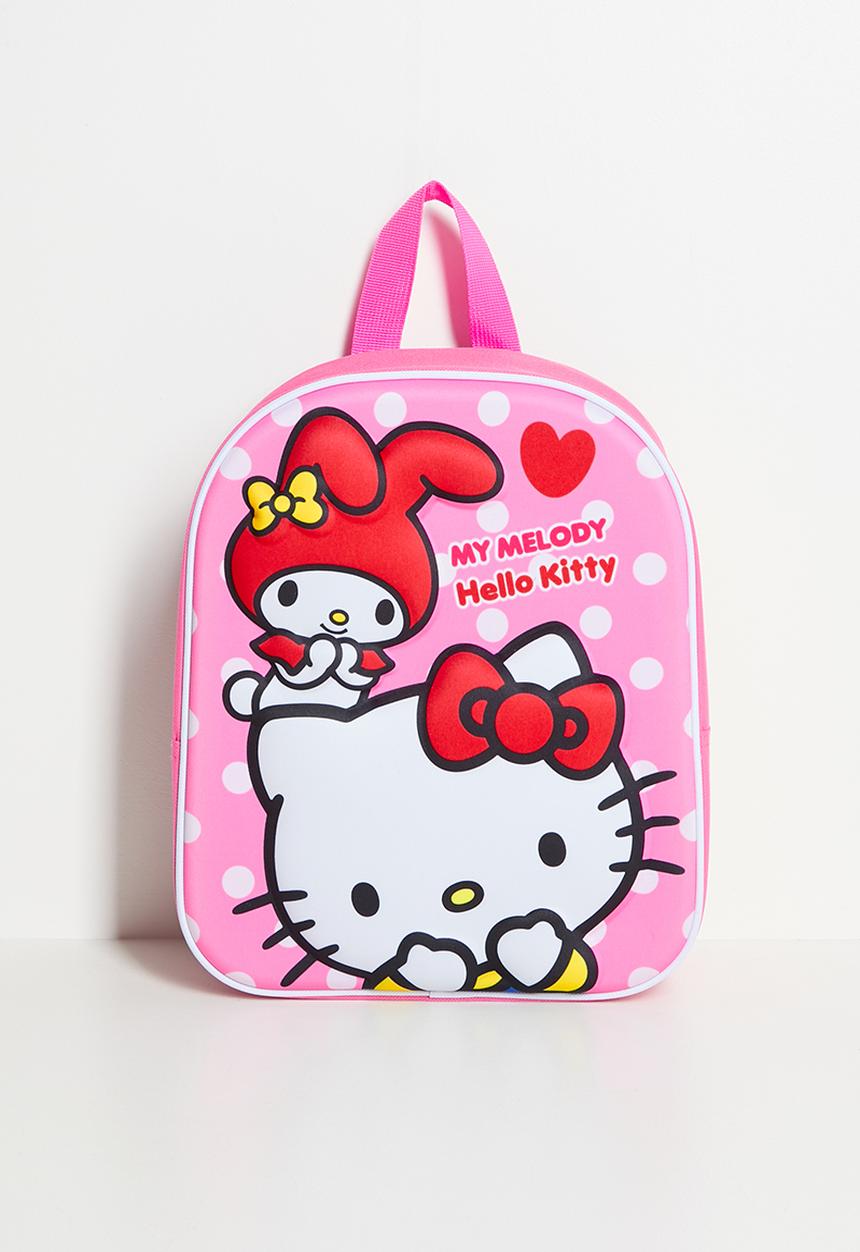 Pop Candy - Hello Kitty & My Melody Eva Backpack - pink
