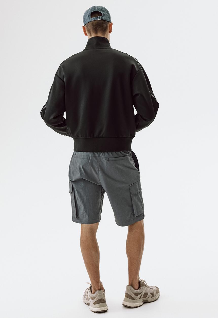 H&M - Regular fit cargo shorts - dark grey