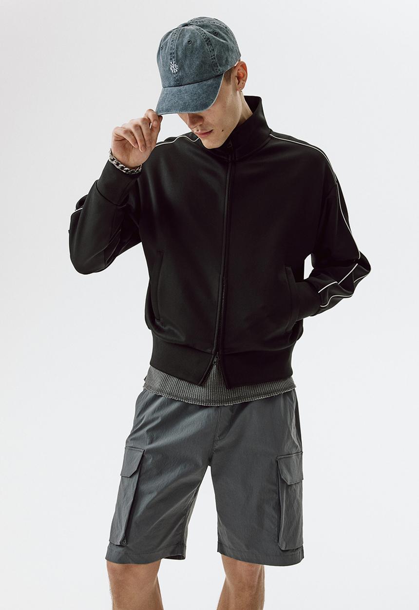 H&M - Regular fit cargo shorts - dark grey