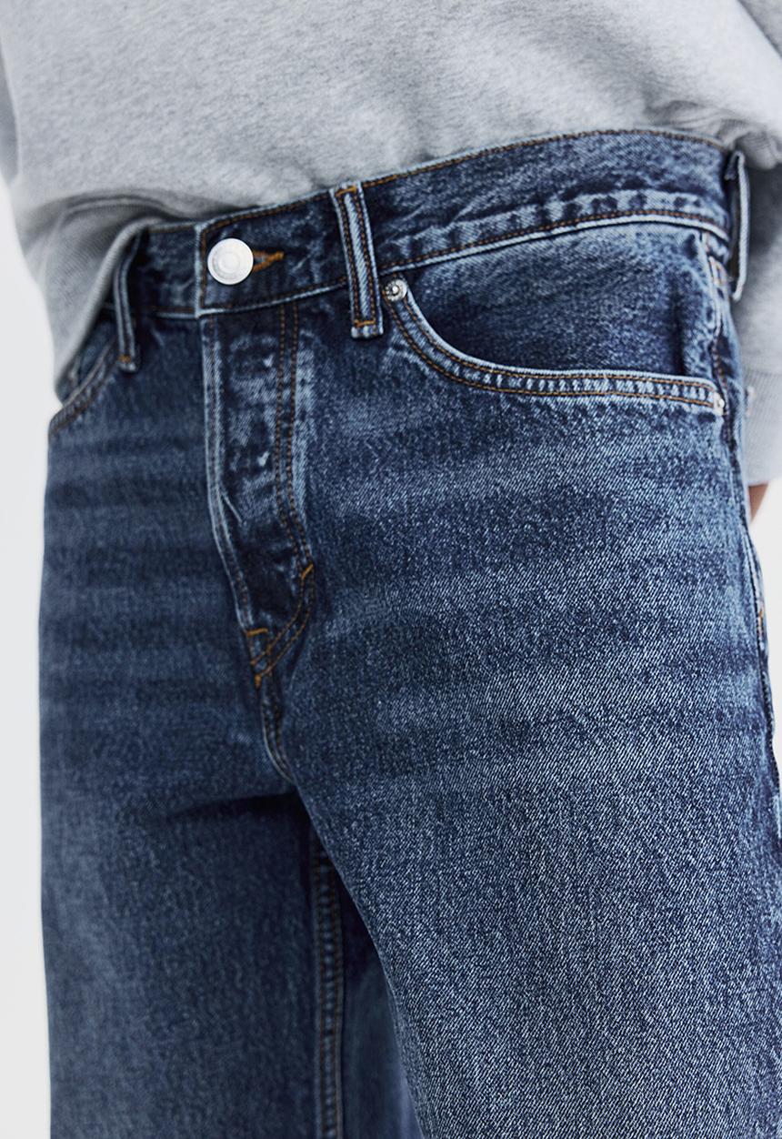 H&M - Original straight jeans  - dark denim blue