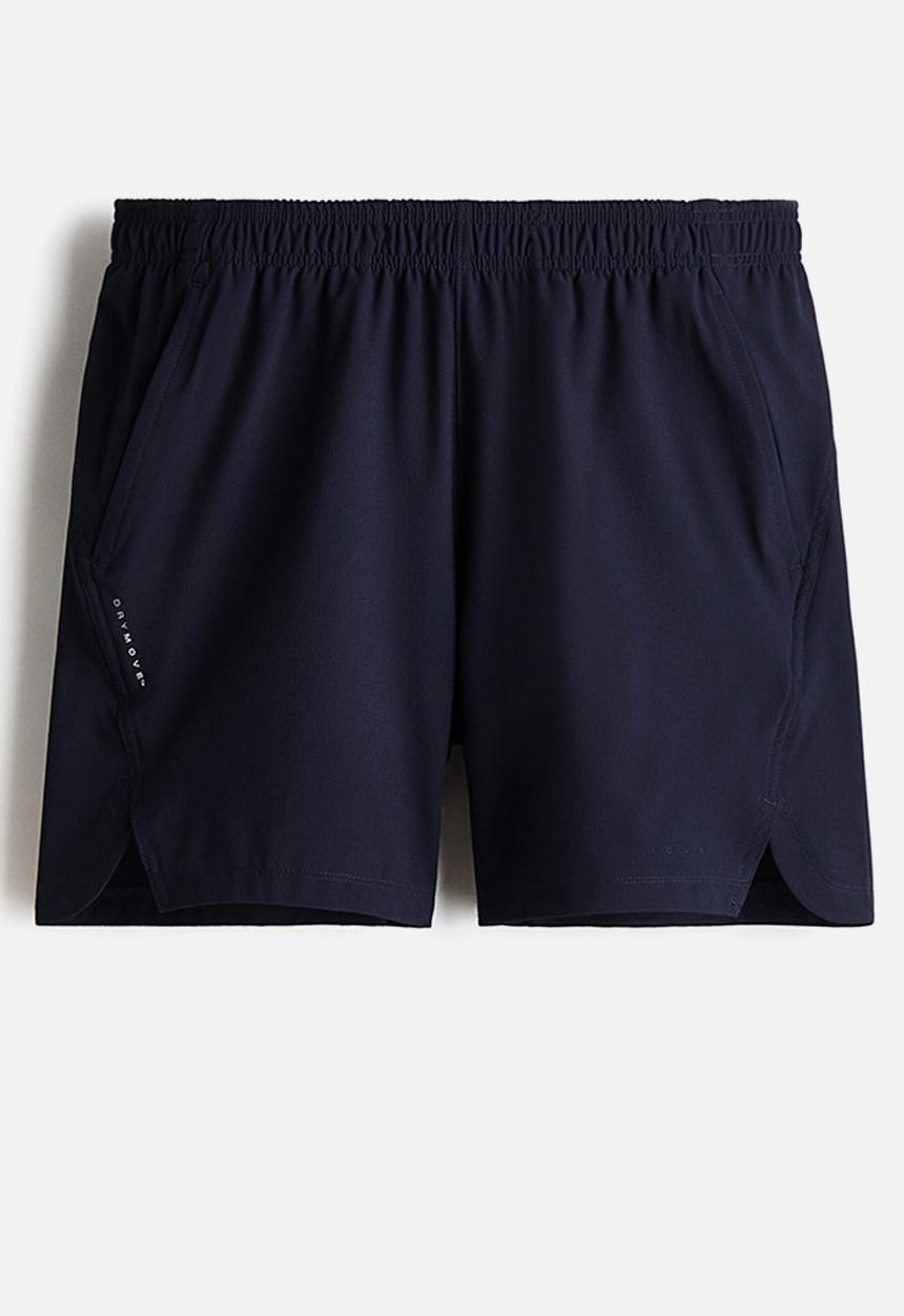 H&M - Sports shorts with drymove? - navy blue