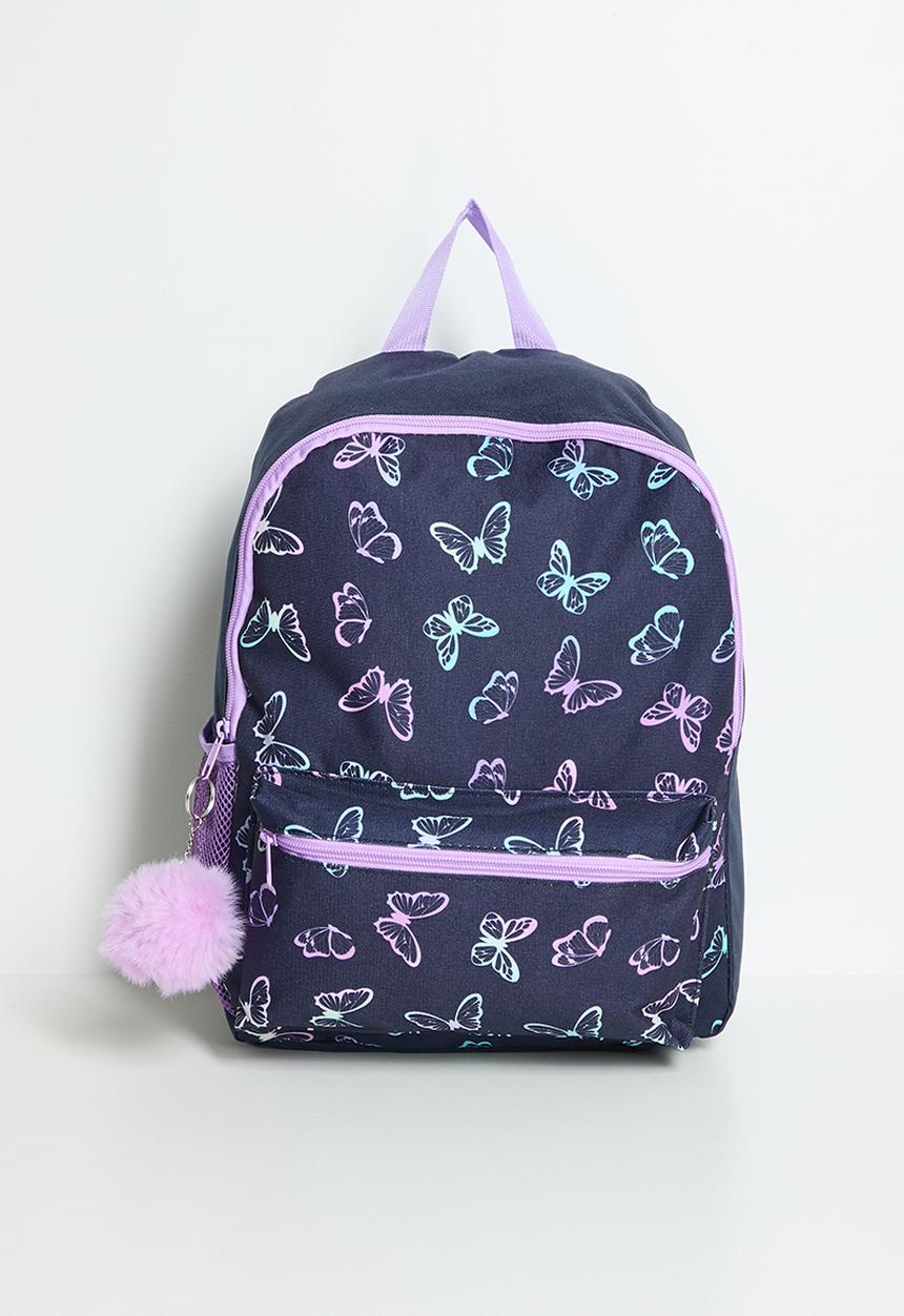 Pop Candy - Go & Shine Butterfly Backpack - light navy/multi