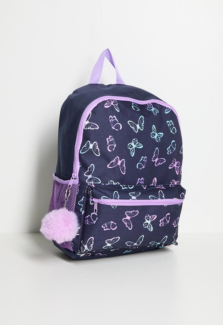 Pop Candy - Go & Shine Butterfly Backpack - light navy/multi