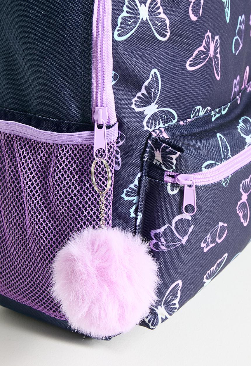 Pop Candy - Go & Shine Butterfly Backpack - light navy/multi
