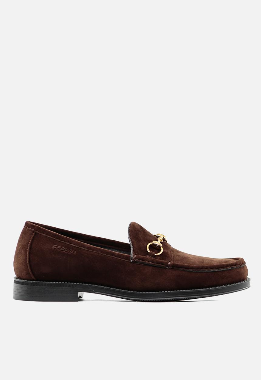 PC - Horsebit Suede loafer - Brown
