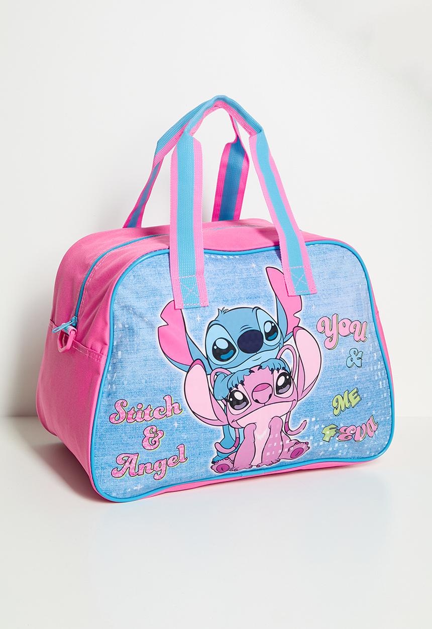 Pop Candy - Stitch 4Eva Girls Value Holdall - azure blue