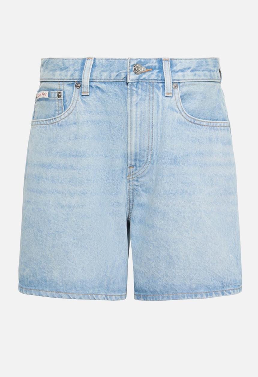 Calvin Klein - Hi rise a-line short lapis sky - lapis sky