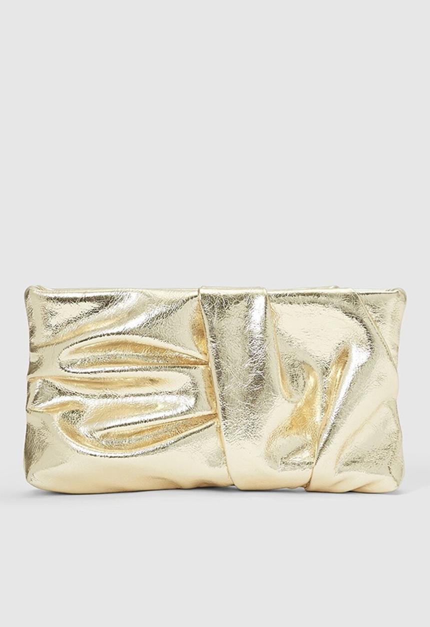 Forever New - Tully twist clutch in gold