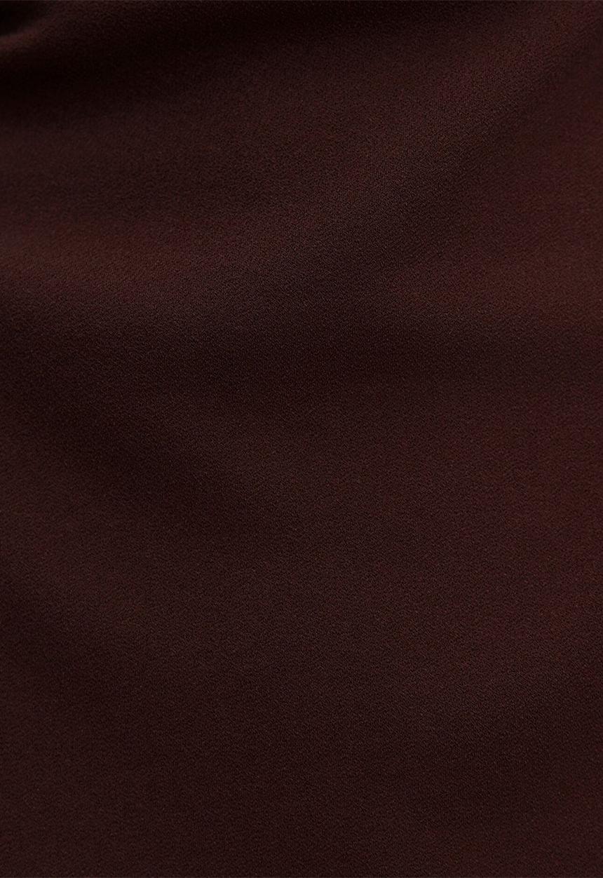 Forever New - Jenny tucked mini dress in dark chocolate