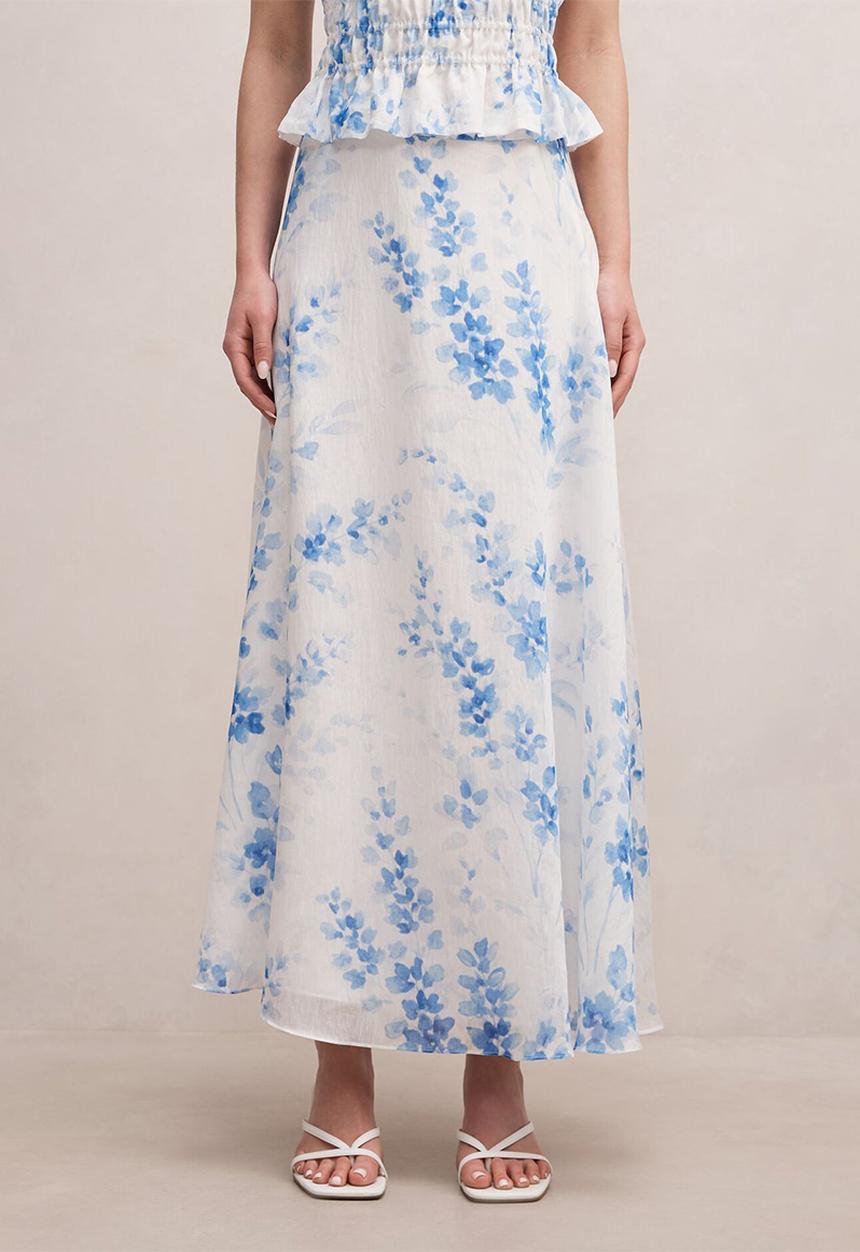 Forever New - Maisie circle midi skirt in suki floral co-ord
